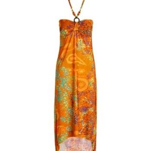Hi-Low Maxi Dress